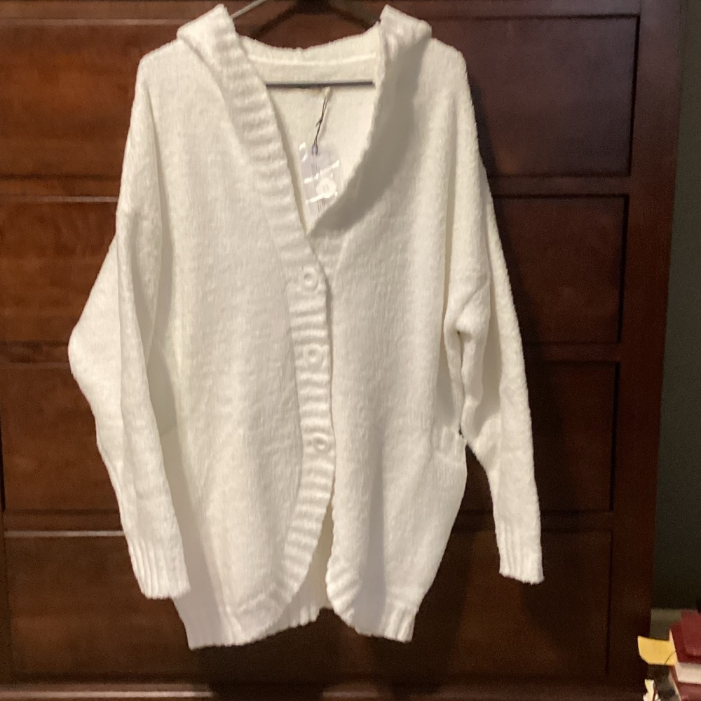 UGG Cream Button-Front Women's Cardigan Sweater